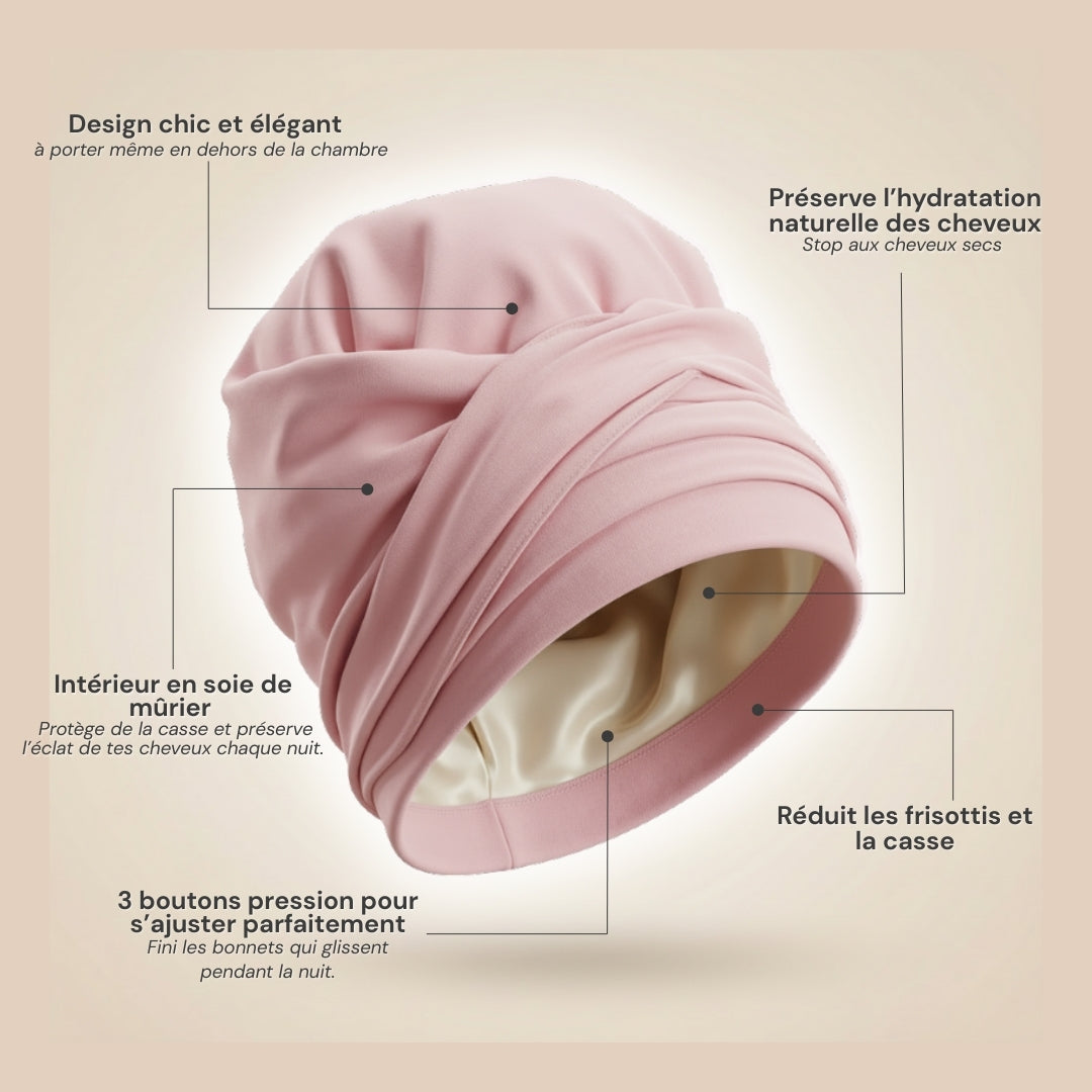 Cocon de soie Rose Tendres