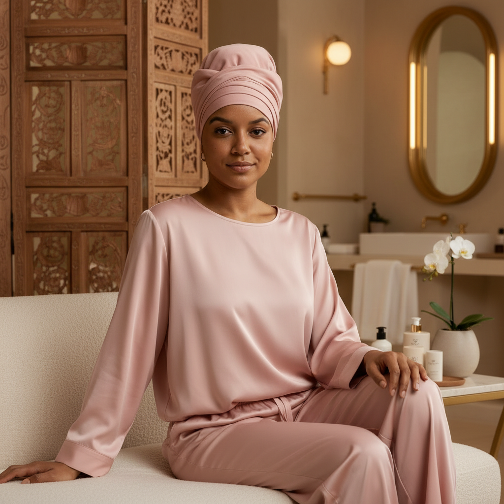 Cocon de soie Rose Tendres