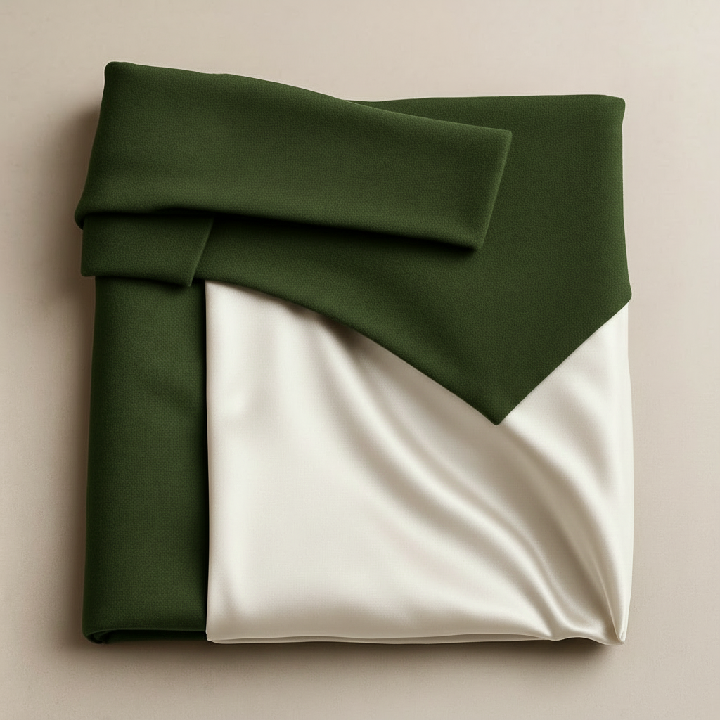 Cocon de soie Kaki Profond